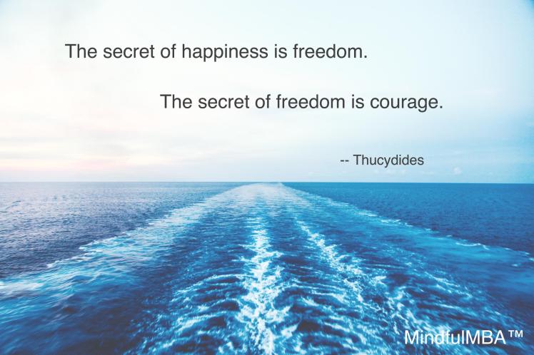 Thucydides Freedom quote w tag